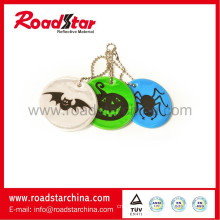Colorful reflective pvc key chain for Promotion gift key chain